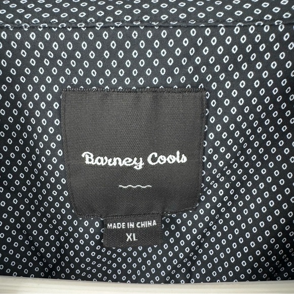 Barney Cools Blue/BlackCasual Button Down Shirt Relaxed Fit - Picture 6 of 9